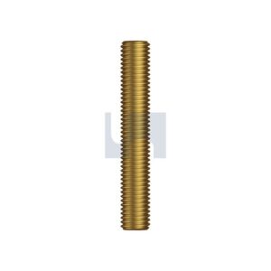 HOBSON Threaded Rod Brass A/T: M8 X 1 Mtr
