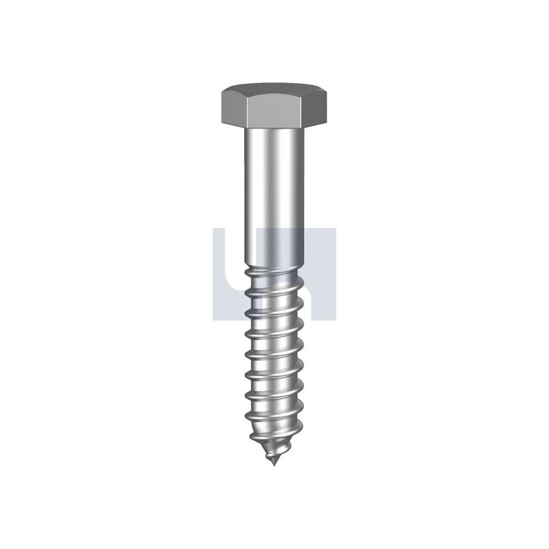 HOBSON Hex Coach Screw 316 Din571 M10 X 130
