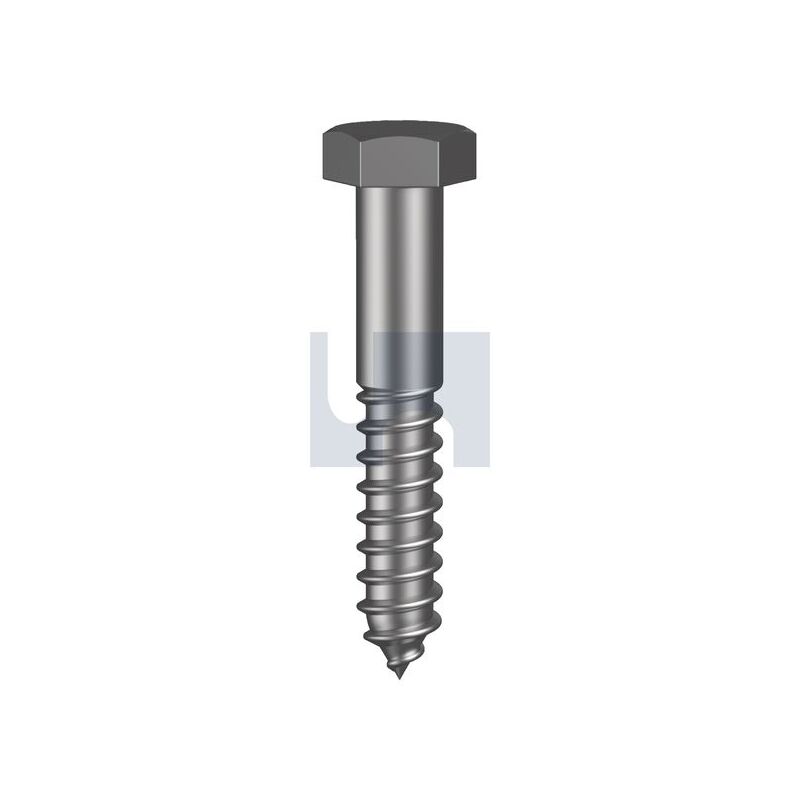 HOBSON Hex Coach Screw Hdg As1393 4.6M8 X 50