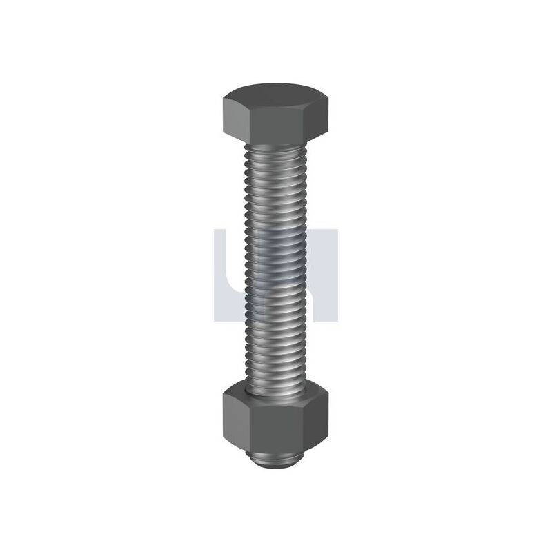HOBSON Hdg Ms Bolt & Nut 1/2Bsw X 1-1/2