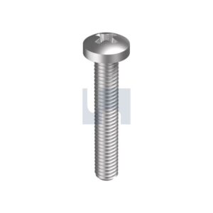 HOBSON Pan Head Metal Thread Screw 304 Din7985  M5 X  75