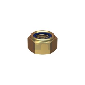 HOBSON Nylon Insert Hex Nut Zyp Cl8 Din985 M8