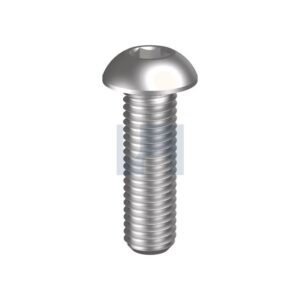 HOBSON Button Head Socket Screw 304 Iso7380  M6  X 16Mm