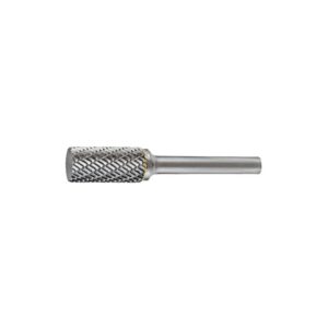 HOLEMAKER Carbide Burr Cylindrical Square End 1/8" X 9/16" Head 1/8" Shank Dc