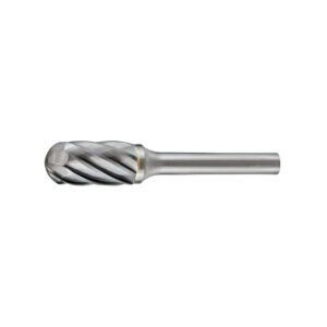 HOLEMAKER Carbide Burr Cylindrical Square End 1/2" X 1" Head 1/4" Shank Ac