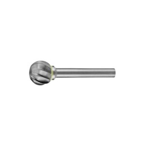 HOLEMAKER Carbide Burr, Ball Shape, 5/8" DiaMeter, 1/4" Shank Ac