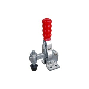 TOGGLE ClaMp, Vertical, Flanged Base, Straight Handle, 91Kg Cap, 32.9MM Reach