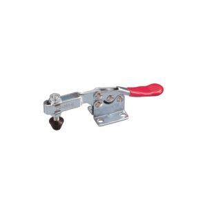 TOGGLE ClaMp, Horizontal, Flanged Base, Flat Handle, 90Kg Cap, 56.2MM Reach