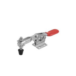 TOGGLE ClaMp, Horizontal, Flanged Base, Flat Handle, 227Kg Cap, 70MM Reach