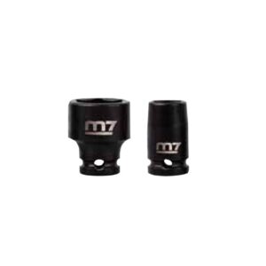 M7 Impact Socket, 1/4" Dr 6 Point, 12MM