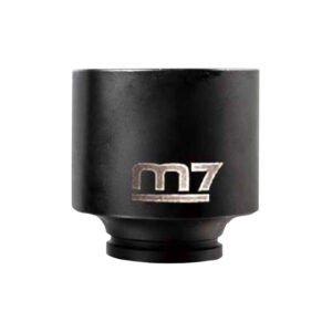 M7 Impact Deep Socket, 1-1/2" Dr 6 Point, 90Mm