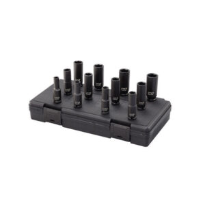 M7 Impact Deep Socket Set, 3/8" Drive, 12Pce, 5/16 - 1"