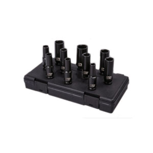 M7 Impact Deep Socket Set, 1/2" Drive, 10Pce, 10 - 27Mm