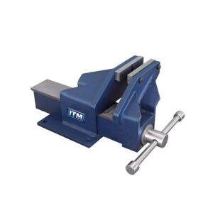ITM Fabricated Steel Bench Vice Offset Jaw 125mm