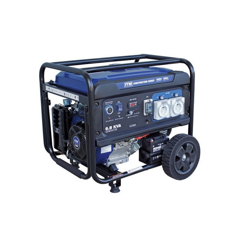 ITM 6.8Kva Generator Petrol Construction, 5500 Watt Peak Electric Start with Remote