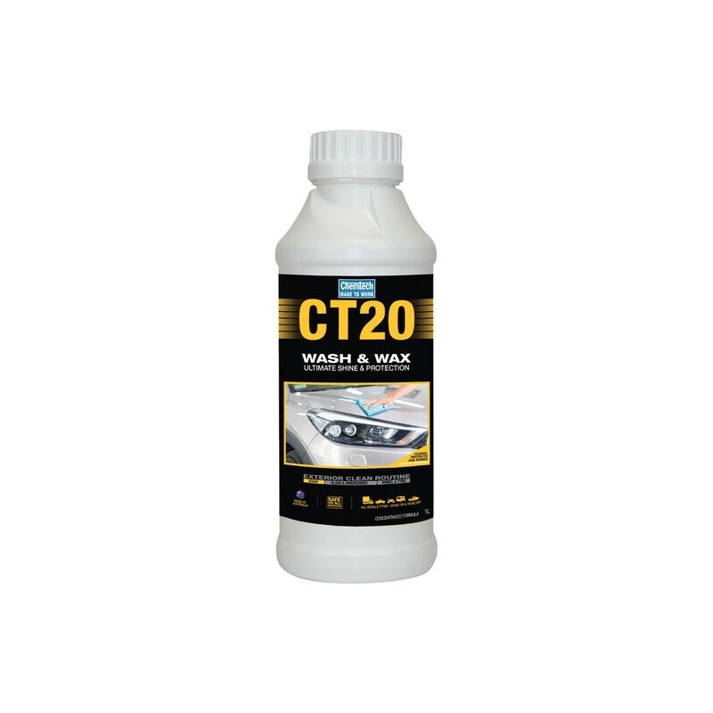 CHEMTECH Ct20 Wash N Wax 1L
