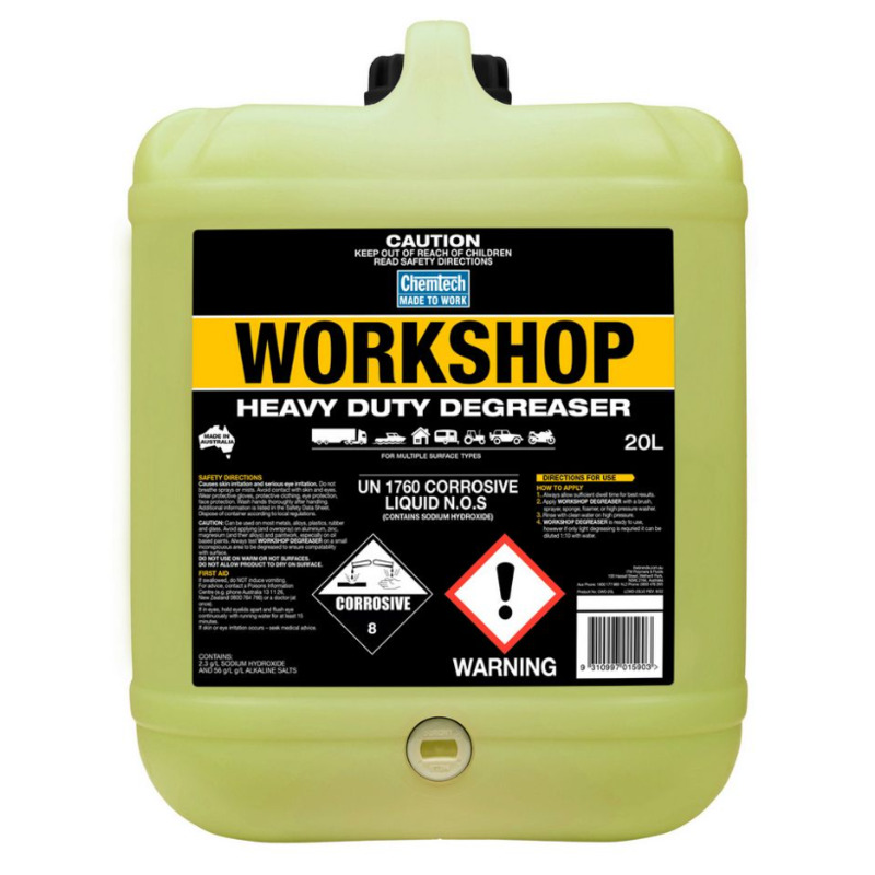 CHEMTECH Workshop Heavy Duty Degreaser 200L