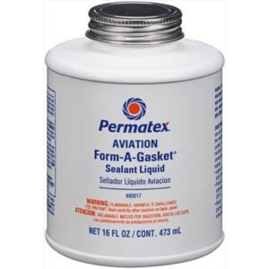 PERMATEX 80017 Aviation Form-A -Gskt #3 Sealant 16Oz (473Ml)