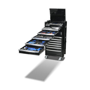 KINCROME CONTOUR® Workshop Tool Kit 278 Piece 11 Drawer 29" Black
