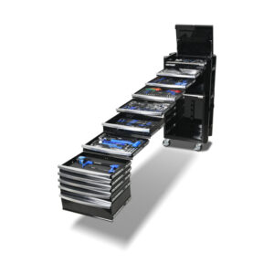 KINCROME CONTOUR® Workshop Tool Kit 471 Piece 11 Drawer 29" Black
