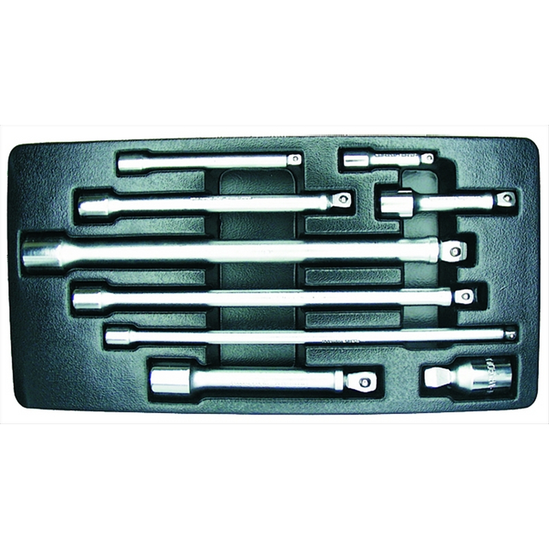 KC TOOLS Extension, Wobble Bar Set, 9 Pc 1/4", 3/8" & 1/2"