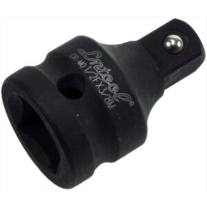 KC TOOLS Adaptor, Impact, 1/2" Female To 3/8" Male 1/2" Dr