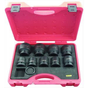 KC TOOLS Socket Set, Impact Af 9 Pc 1" Dr