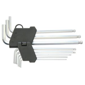KC TOOLS Hex Key Set Ball Point Metric 1.5mm - 6mm 8 Pc