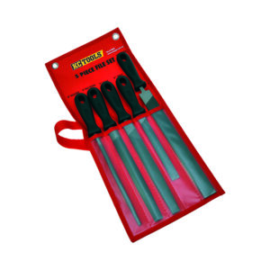 KC TOOLS File Set (8" Round, 8" Half Round, 8" Bastard, 6" & 10" Mill