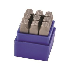 KINCROME Number Stamp Set 9 Piece 10mm