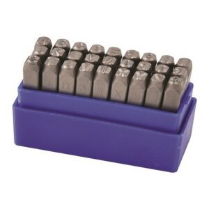 KINCROME Letter Stamp Set 27 Piece 5mm