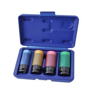 KINCROME Wheel Nut Socket Set 4 Piece 1/2" Drive