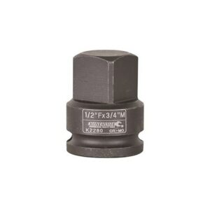 KINCROME Impact Adaptor 1/2"F x 3/4"M 1/2" Drive