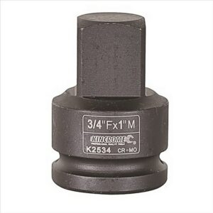 KINCROME Impact Adaptor 3/4"F x 1"M 3/4" Drive