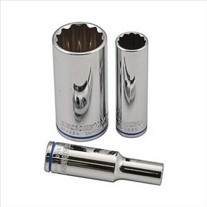 KINCROME Deep Socket 15mm 3/8" Drive (Mirror Polish)