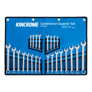 KINCROME Combination Spanner Set 24 Piece - Metric/Imperial