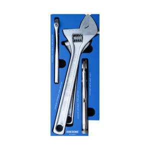 KINCROME TRUCK BOX 4 Piece Adjustable Wrenches & Locking Pliers EVA Tray