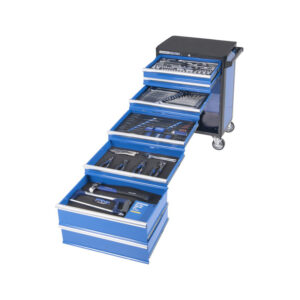 KINCROME Evolution Tool Trolley 232 Piece 5 Drawer 1/4", 3/8" And 1/2" Drive