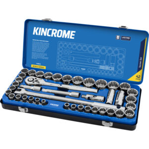 KINCROME  1/2" Dr 42pc Socket Set - Metric & Imperial