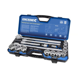 KINCROME Socket Set 17 Piece 3/4" Drive - Metric
