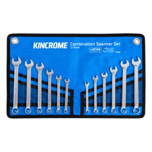 KINCROME Combination Spanner Set 12 Piece - Metric/Imperial