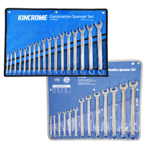 KINCROME 30 Pce Spanner Bundle 17 Metric K3028 & 13 Af K3027