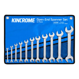 KINCROME Open End Spanner Set 11 Piece - Metric