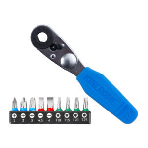 KINCROME Mini Ratchet Bit Set 10 Piece
