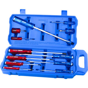 KINCROME Thru-Tang Screwdriver Set 12 Piece