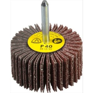 KLINGSPOR Flap Wheel (KM613) Aloxspindle Grit 80 50 X 20 X 6mm