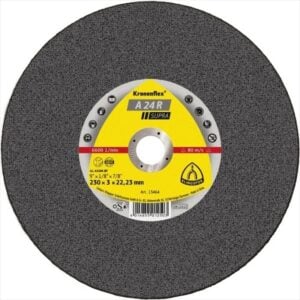 KLINGSPOR Grinding Disc (A24N) Supra 8500RPM Inox Grit Soft 180 X 6 X 22mm