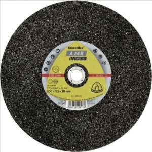KLINGSPOR Cut Off Wheel (A24R) Flat Medium Grit  300 X 3.5 X 25.4mm