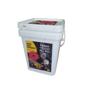 KLINGSPOR FS964 Ceramic Fibre Disc Bucket 125mm x 36# x 100