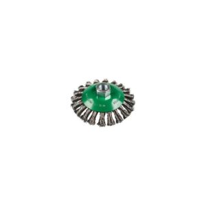 KLINGSPOR BK600Z Bevel Brush Knotted Wire 100mm x M14 Inox